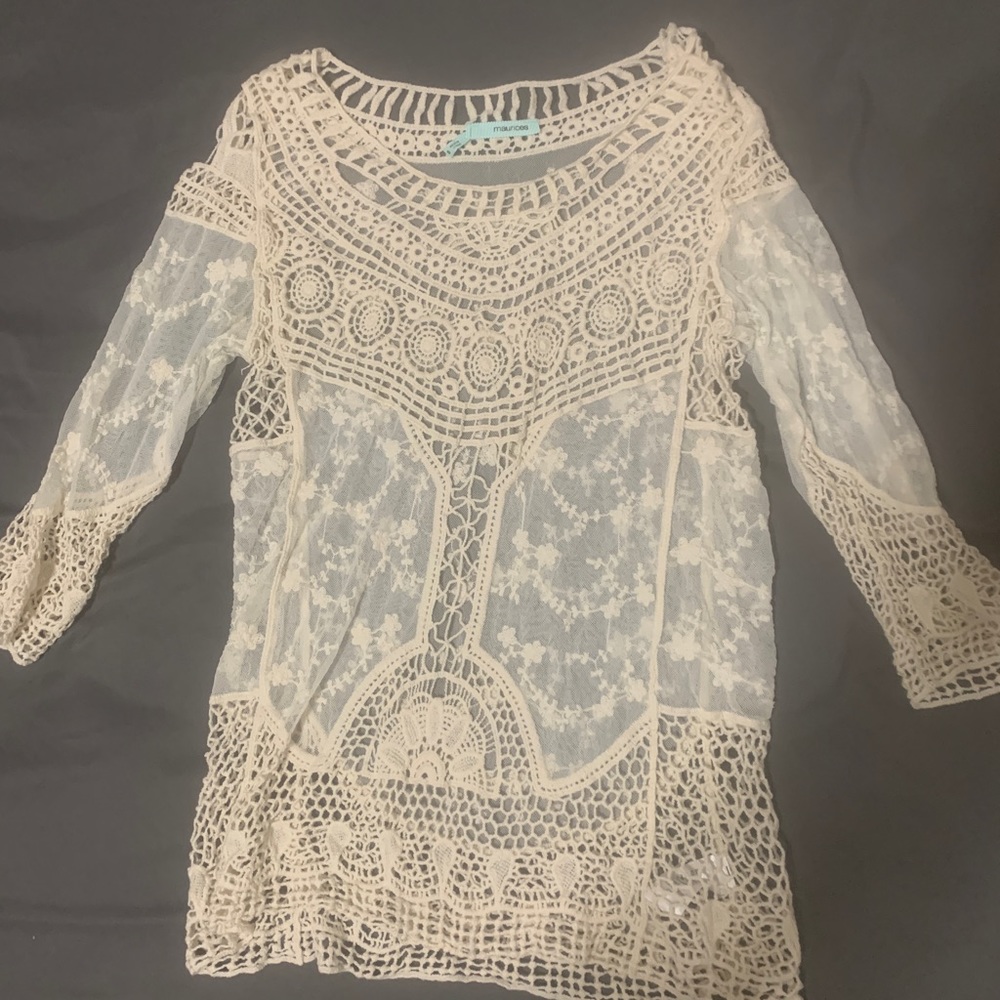 Womens maurice sz small blouse